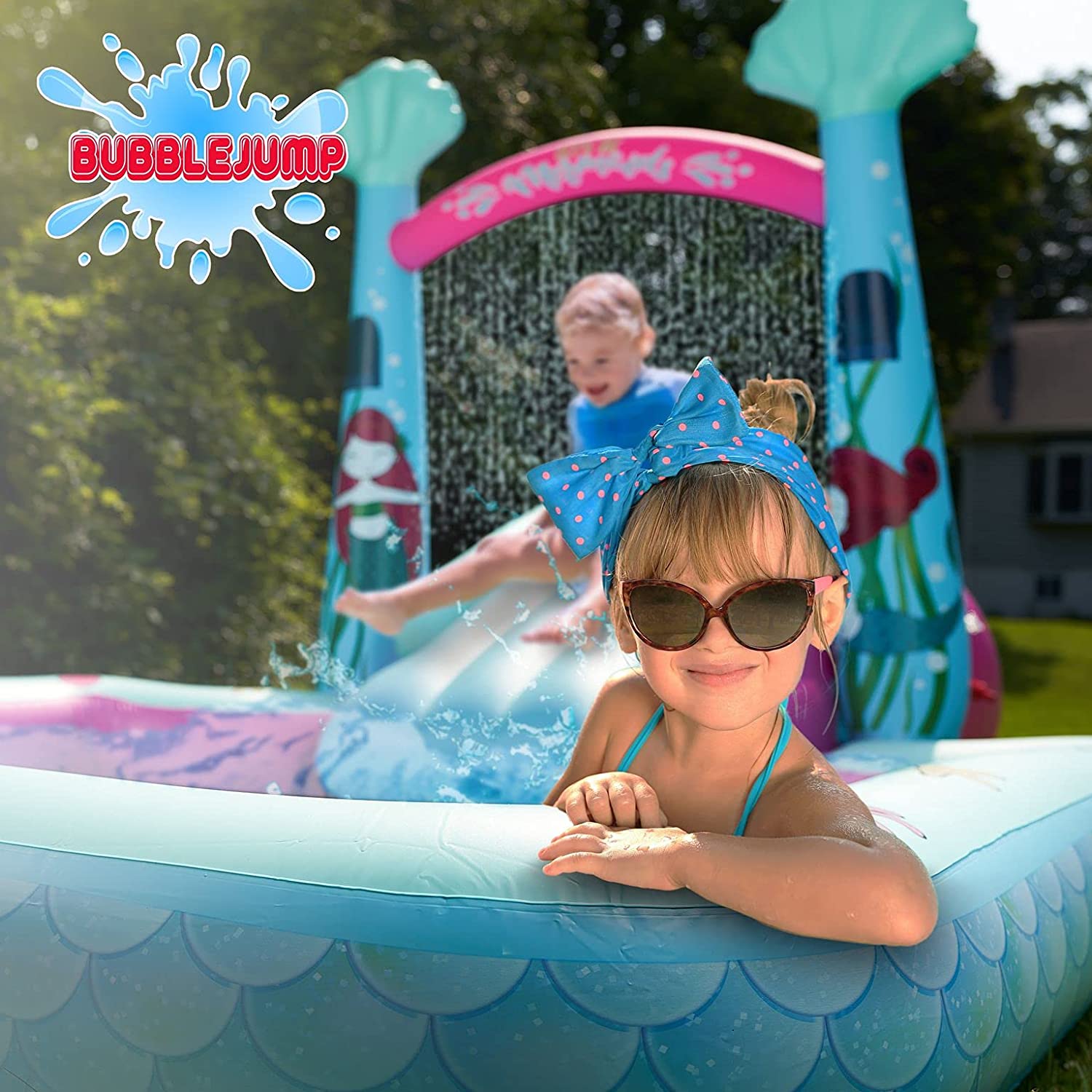 Kids Swimming Pool with Slide J759