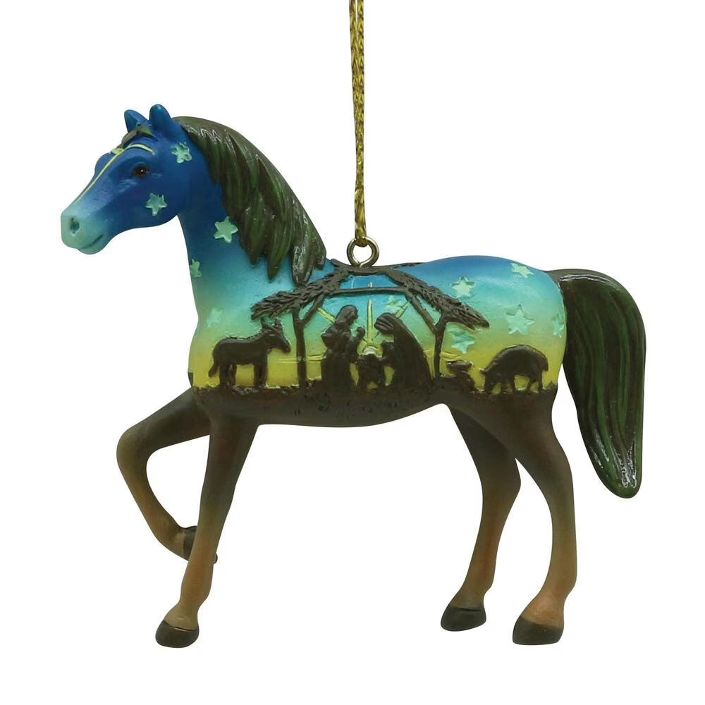Christmas Horse Ornament V3257