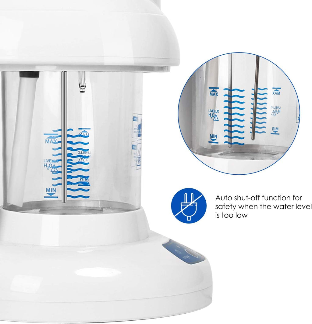 White Nano Ionic Facial Steamer with Extendable Arm A4572