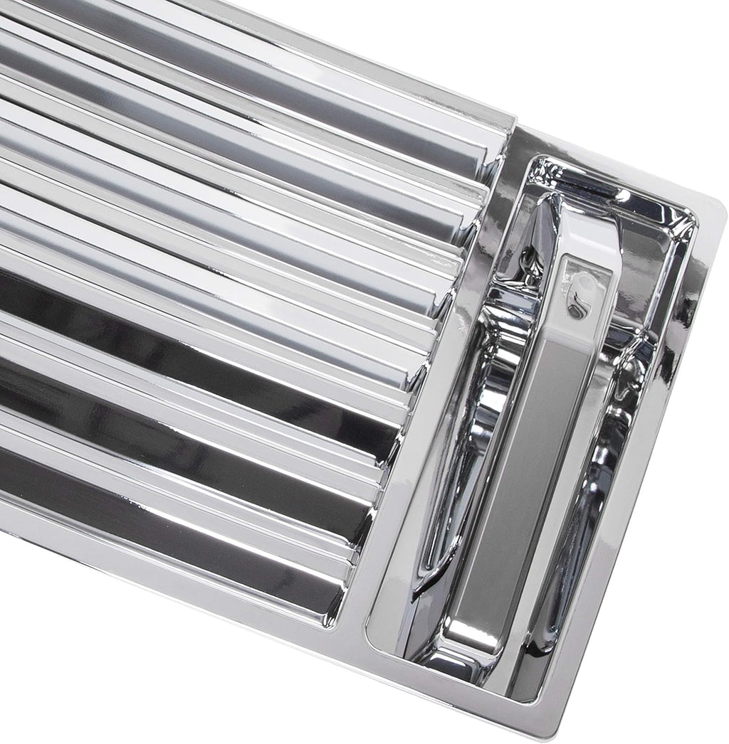 Chrome Hood Deck Vent Panel Handle Cover Trim P289