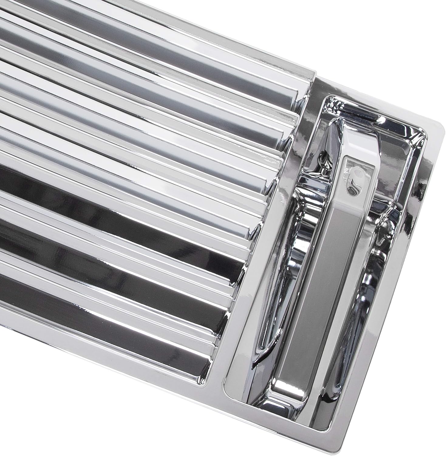 Chrome Hood Deck Vent Panel Handle Cover Trim P289