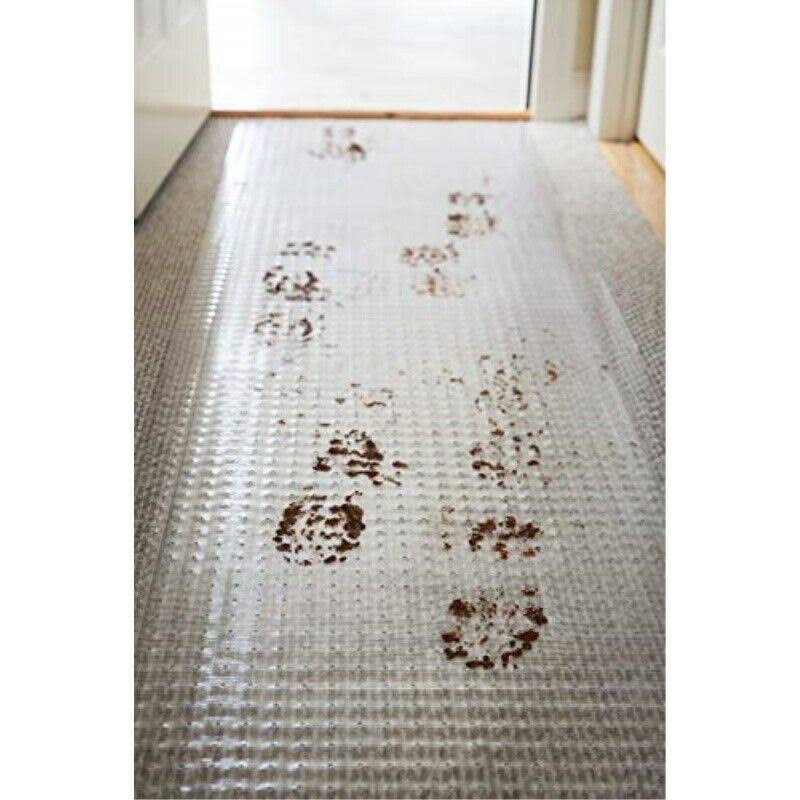 Clear Vinyl Runner Carpet 10 ft Length x 27x22 Width Z685