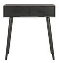 Black 2 Drawer Console W828929