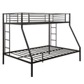 Black Twin Over Full Metal Bunk Bed G36191