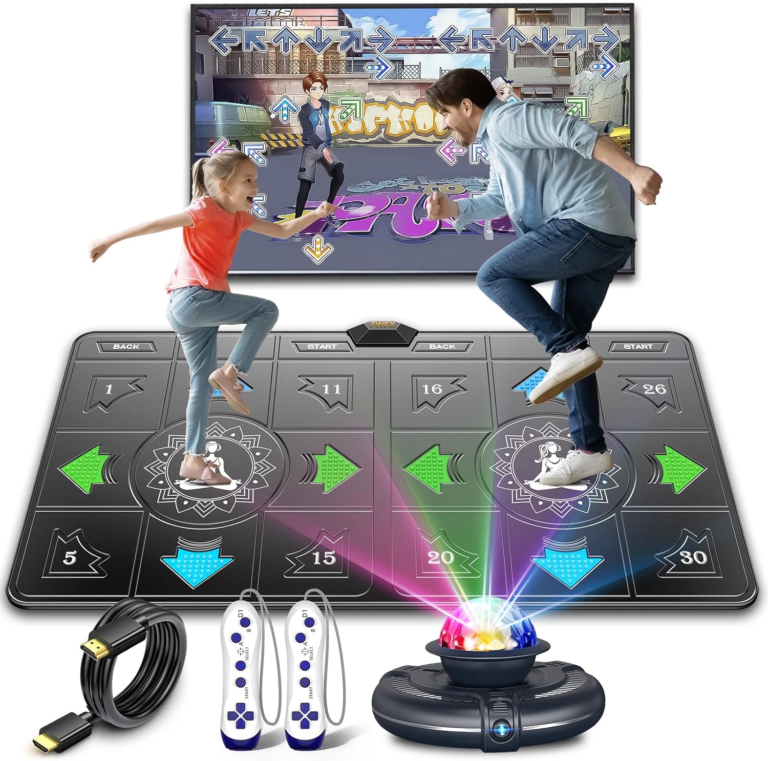 Electronic Dance Mats with HD Camera L9773