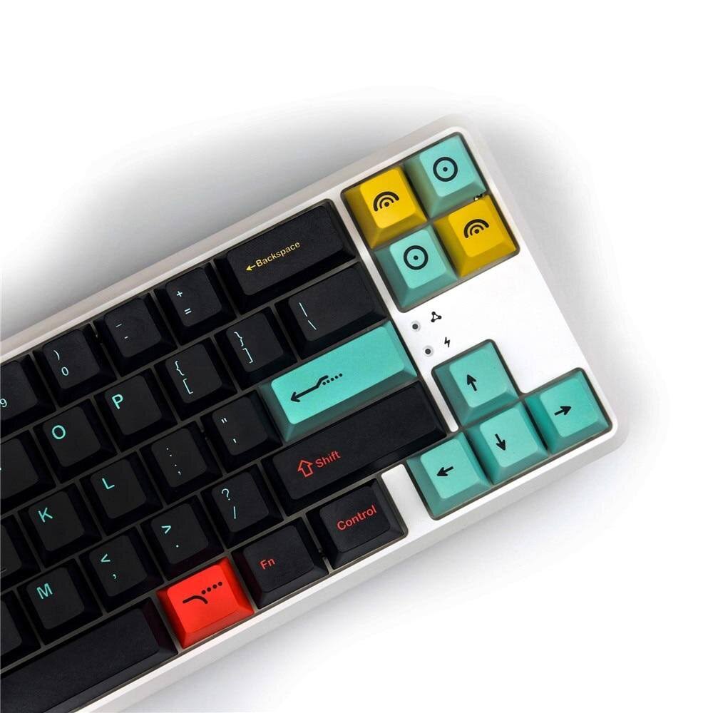 Metropolitan Keycap Sublimation for Mechanical Keyboard Cherry (Blue) N476
