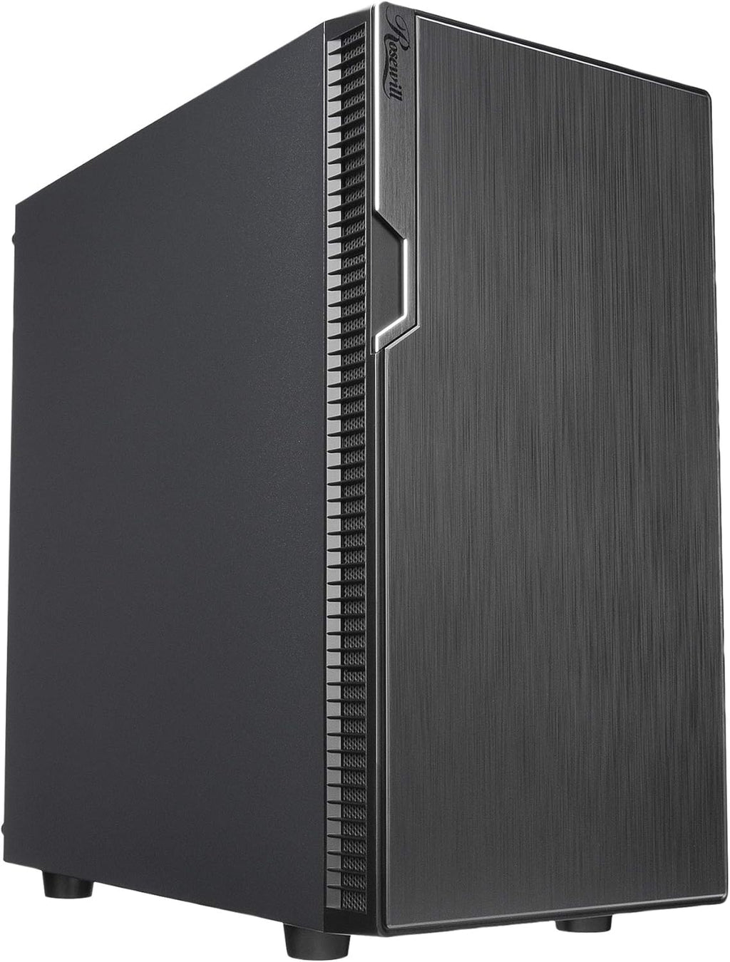 Rosewill FBM-X2 Micro ATX Mini Tower PC Computer Case with 1 Pre-Installed Fan Pack of 2 T757474