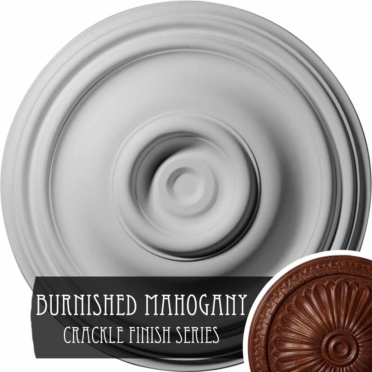 14 3/4x22OD x 1 3/4x22P Traditional Ceiling Medallion H61487