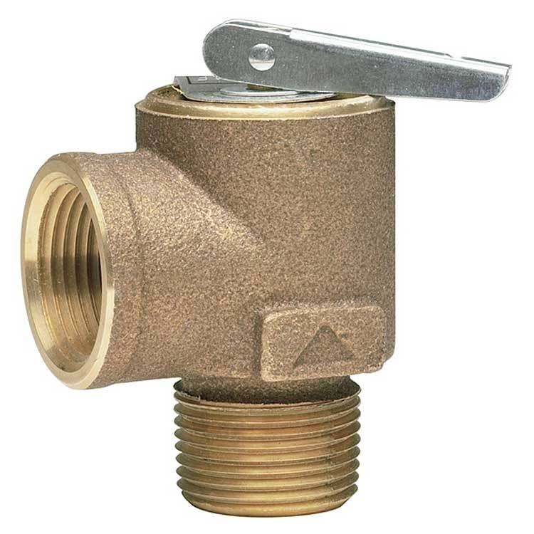 3/4-Inch Brass Steam Safety Relief Valve U210047