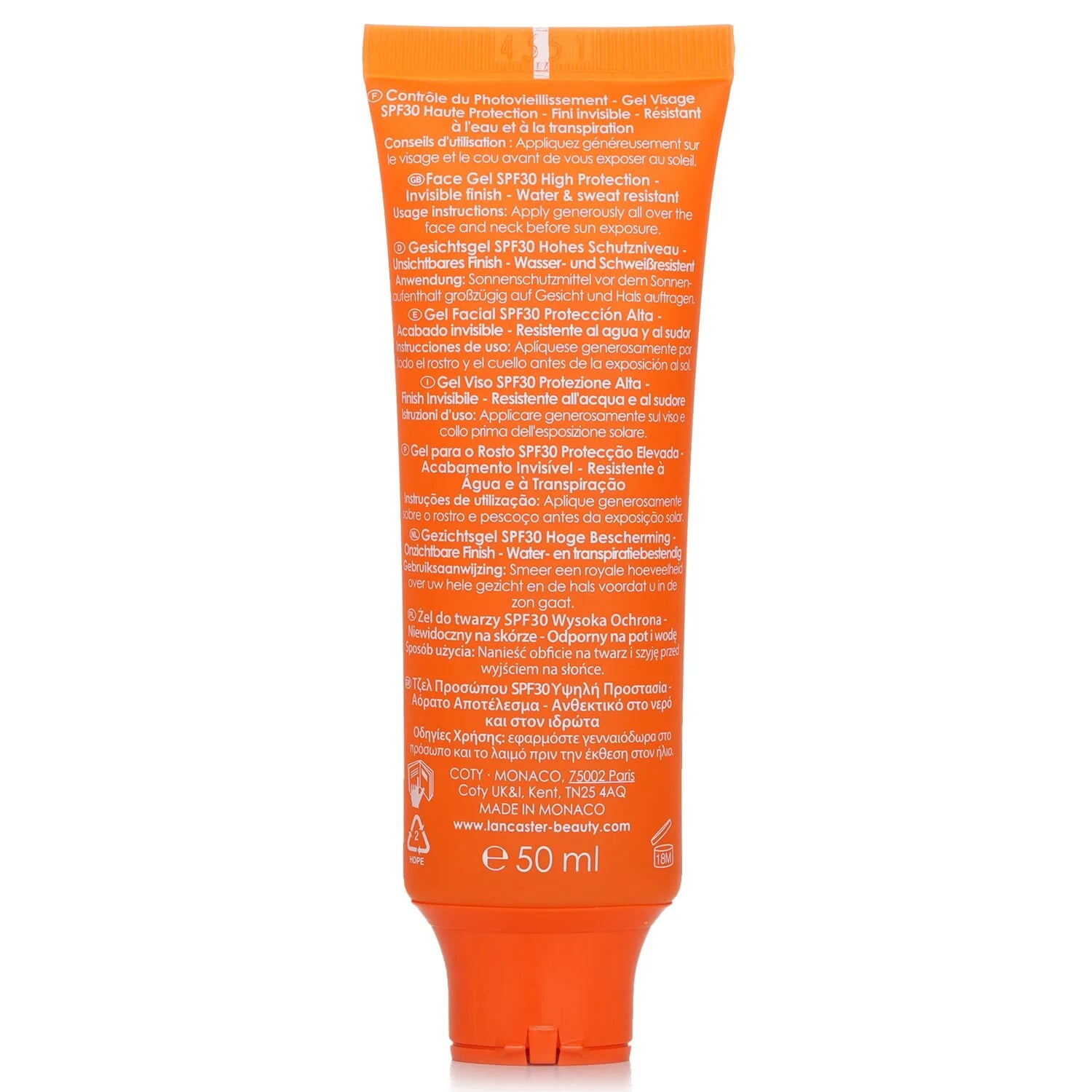 Face Gel SPF 30 50ml R694333