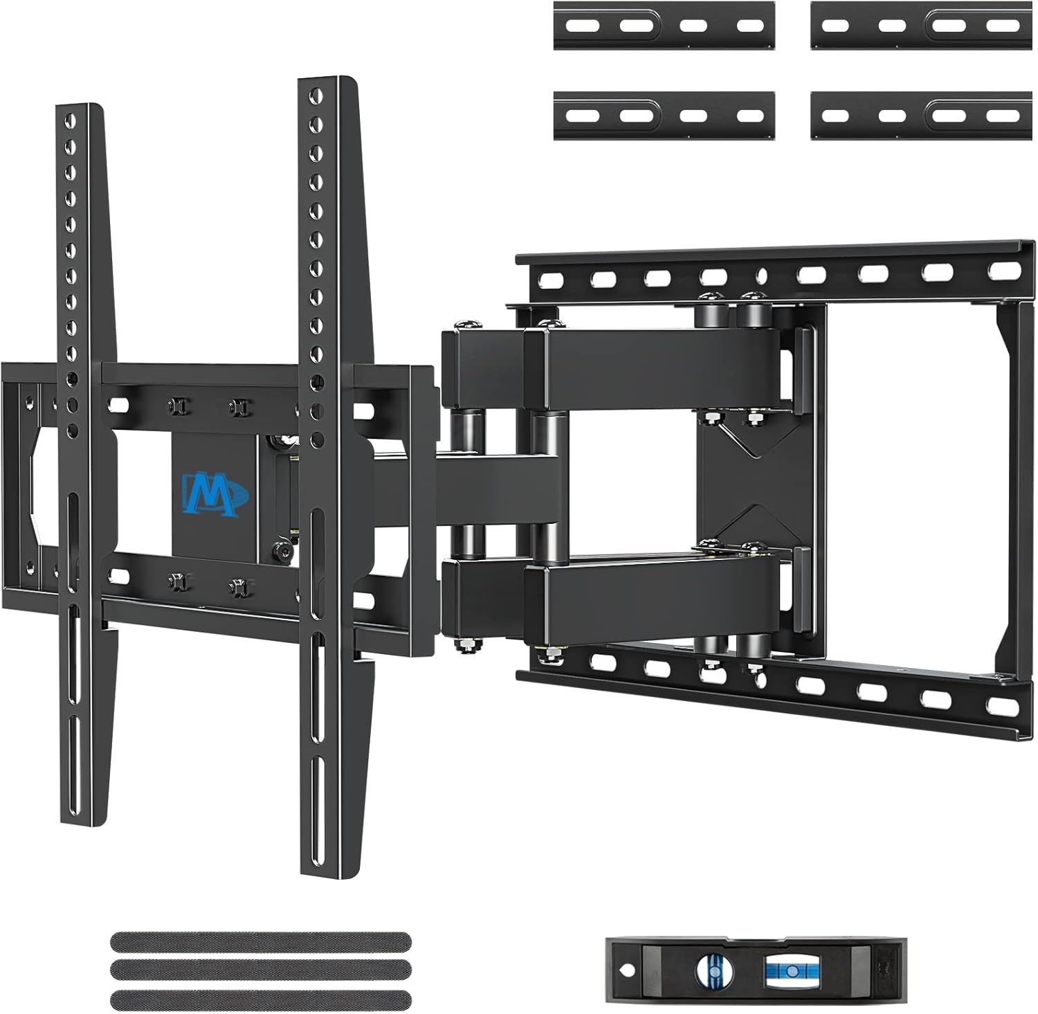 TV Mount Full Motion Wall Mount for 26-55 Inch Flat Screen TV, Dual Arms, Max VESA 400x400mm, 99 LBS, Pack of 2 T468496