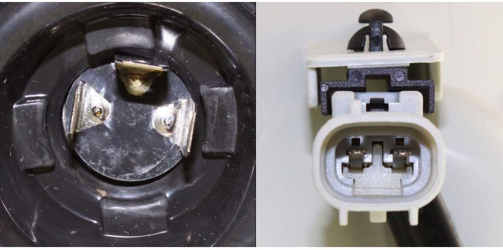 Headlight Assembly Driver Left Side with Bulbs L617