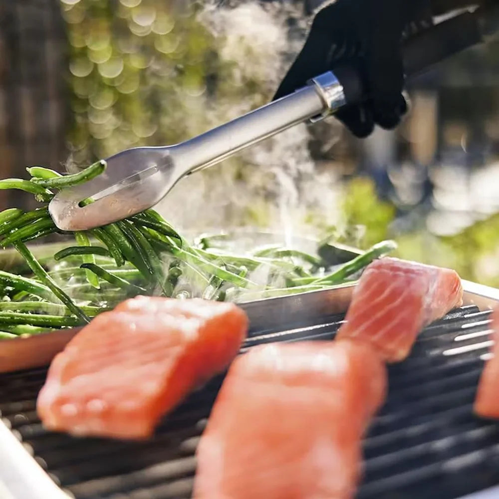 Open Box Weber Lumin Compact Indoor Outdoor Electric Grill, Black Y268594
