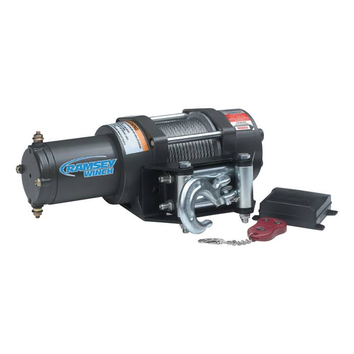 ATV 12V DC Winch with Wireless Remote, 2500 lbs Capacity X671492