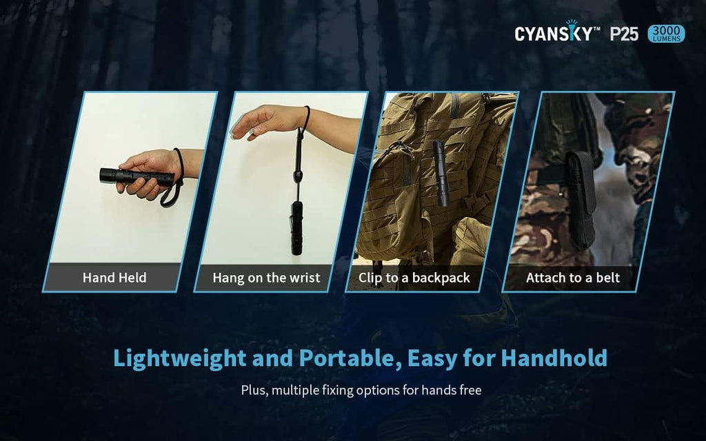 1600 Lumens Outdoor Flashlight B7557
