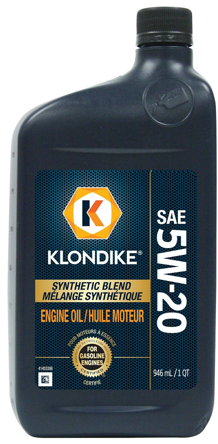 Synthetic Blend 5W20 Motor Oil 12 Case H140240
