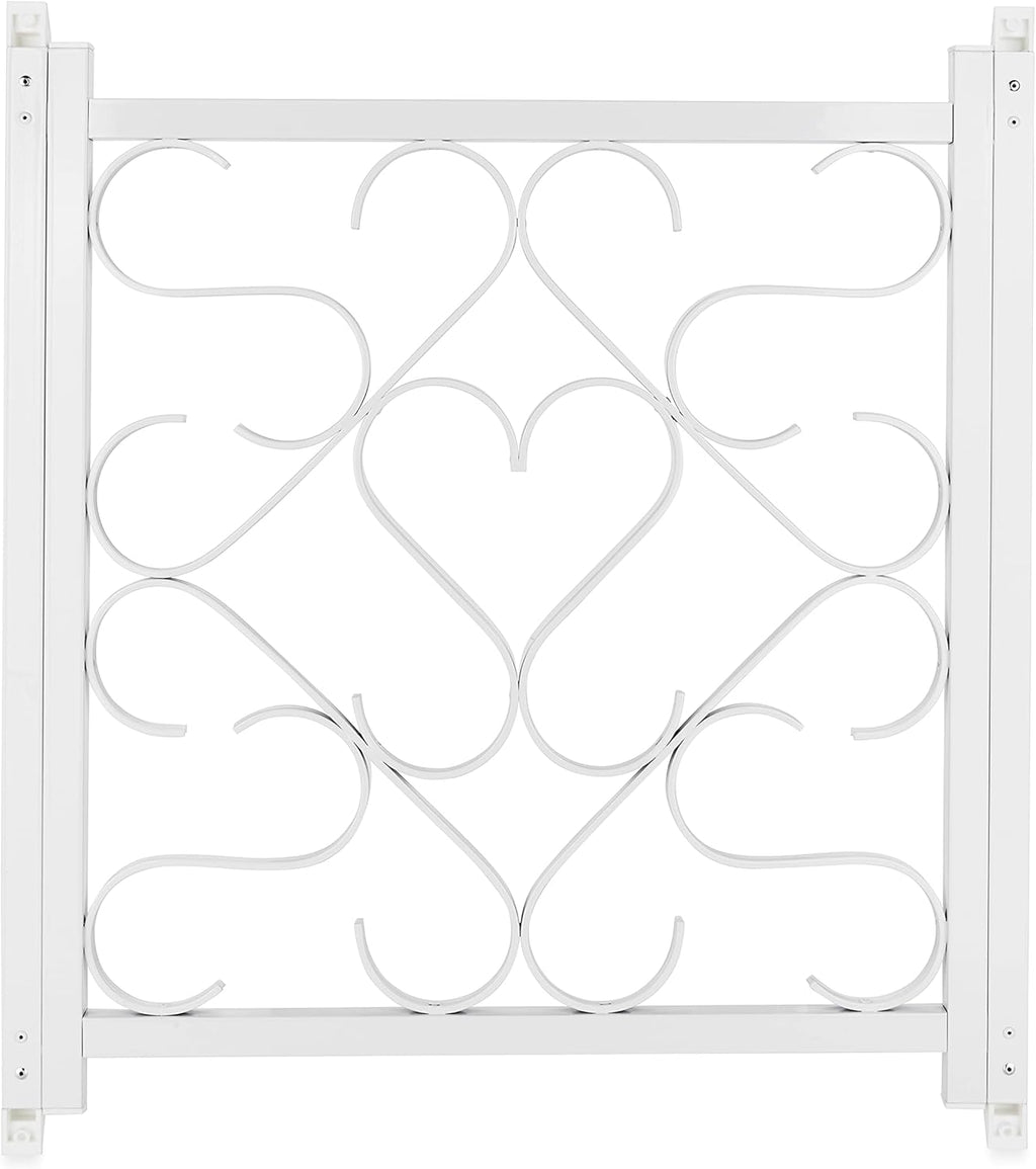 Adjustable Screen Door Grille, White, Pack of 2 D7747