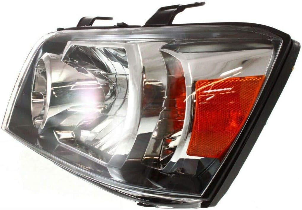 Head Light Assembly Driver Side with Bulbs W96229