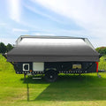 Black Shale 16 Feet Vinyl RV Awning Replacement X7653