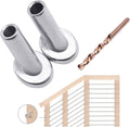 40 PCS 30 Degree Angle Cable Railing Corner Protector Sleeve for 5/32, 3/16 Wire Rope, T316 Stainless Steel G3184