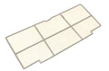 Air Conditioner Front Air Filter E439