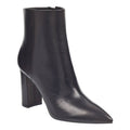 Black Leather Men&s Shoes, Size 6.5 B64478