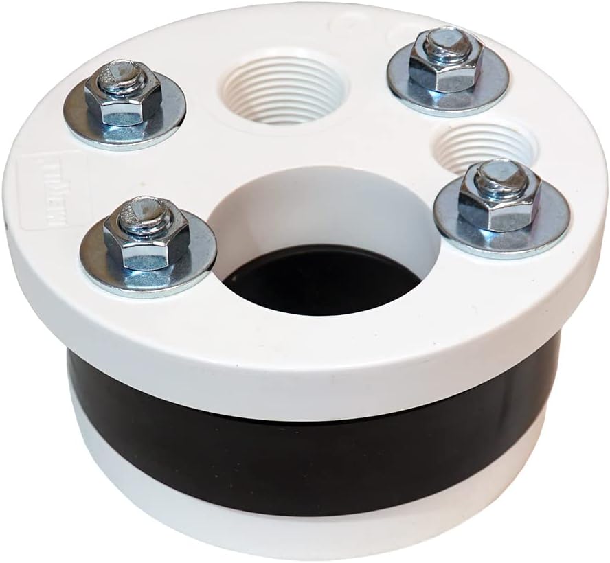 6-Inch Well Seal Cap Single Drop 1-1/4 in Pack of 2 O86905