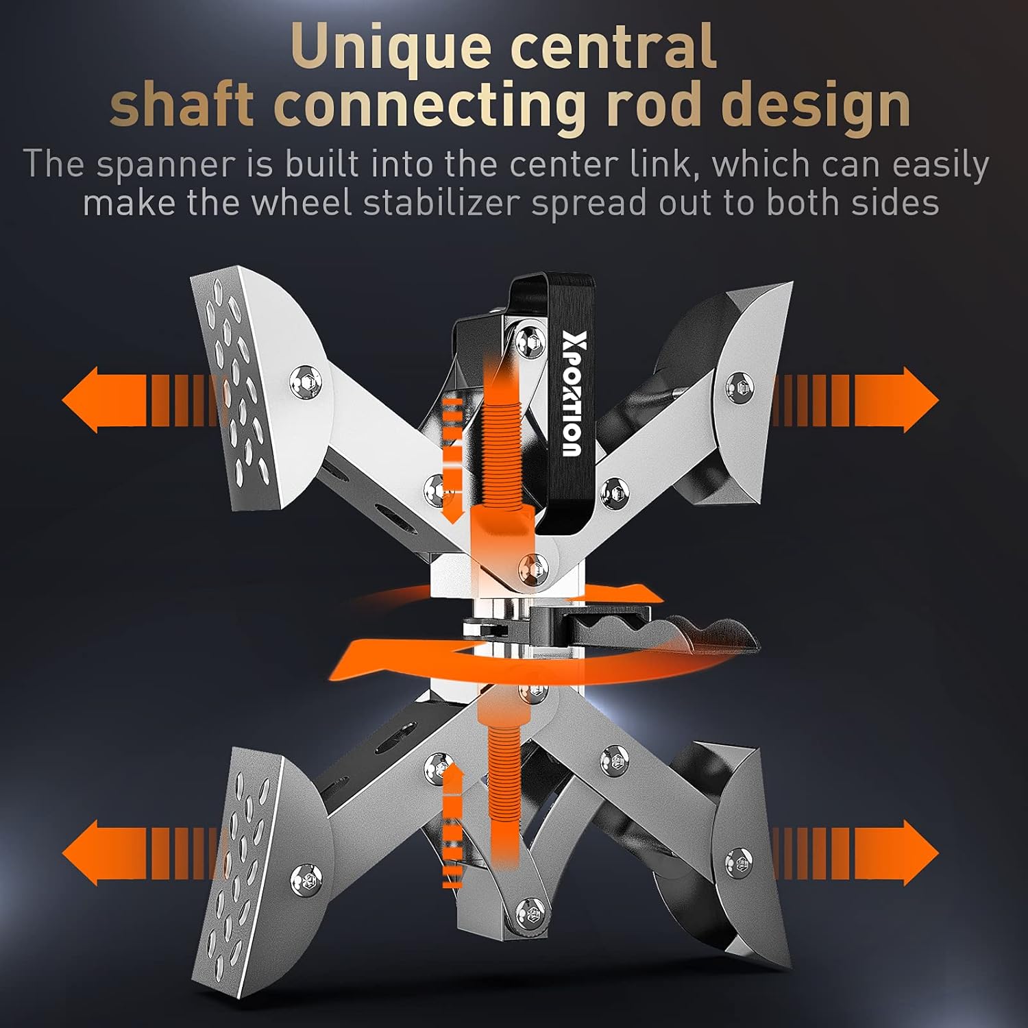 X-Shaped Wheel Stabilizer, 2 Sets Tire Chocks Y410