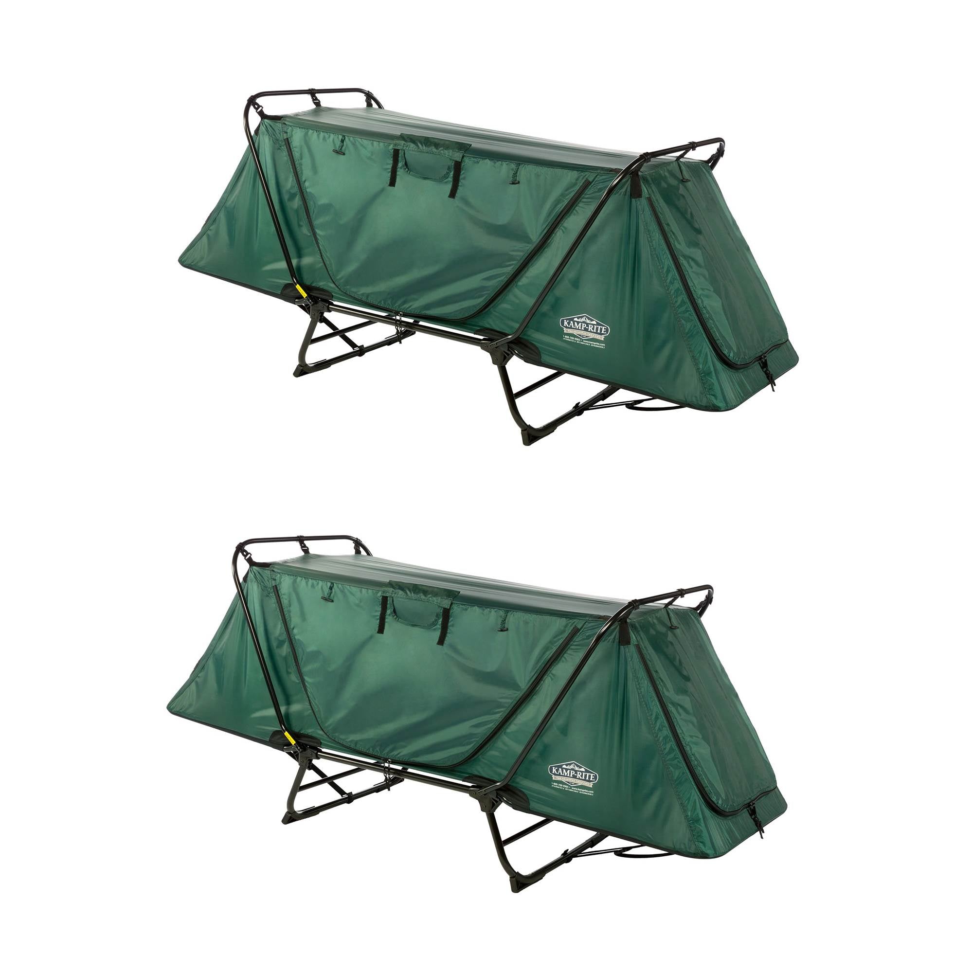 2 Pack Tent Cot Outdoor Camping Bed for 1 Person U280110
