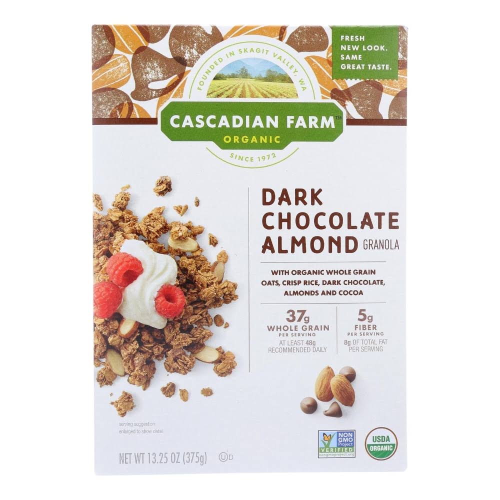 Organic Dark Chocolate Almond Granola, 13.25 oz D8002