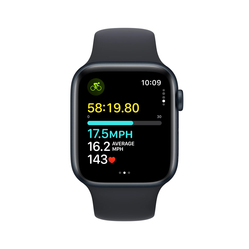 Midnight Aluminum Case Apple Watch SE GPS 44mm with Midnight Sport Band C782546