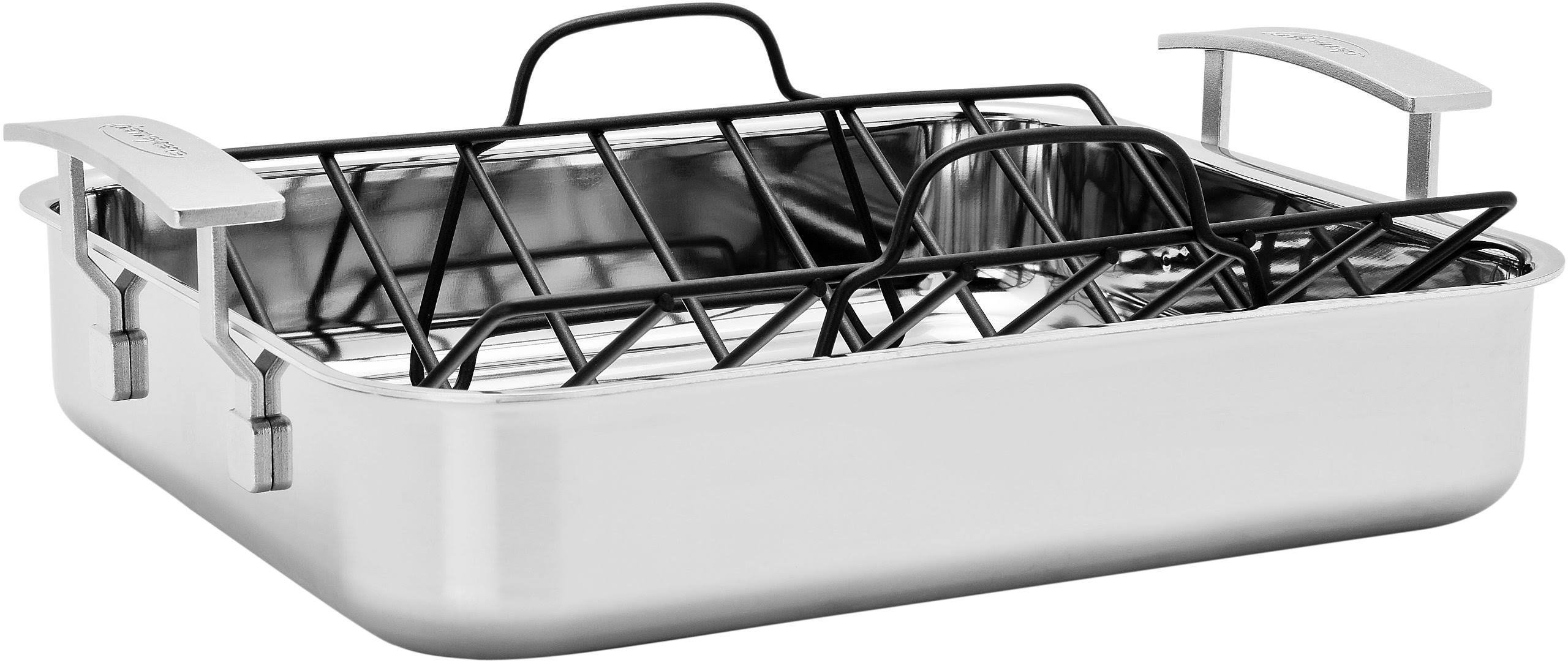 Stainless Steel Roasting Pan 15.7 x 13.3 inch S6636