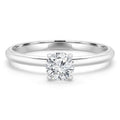 14K White Gold 4-Prong Solitaire Engagement Ring R266846