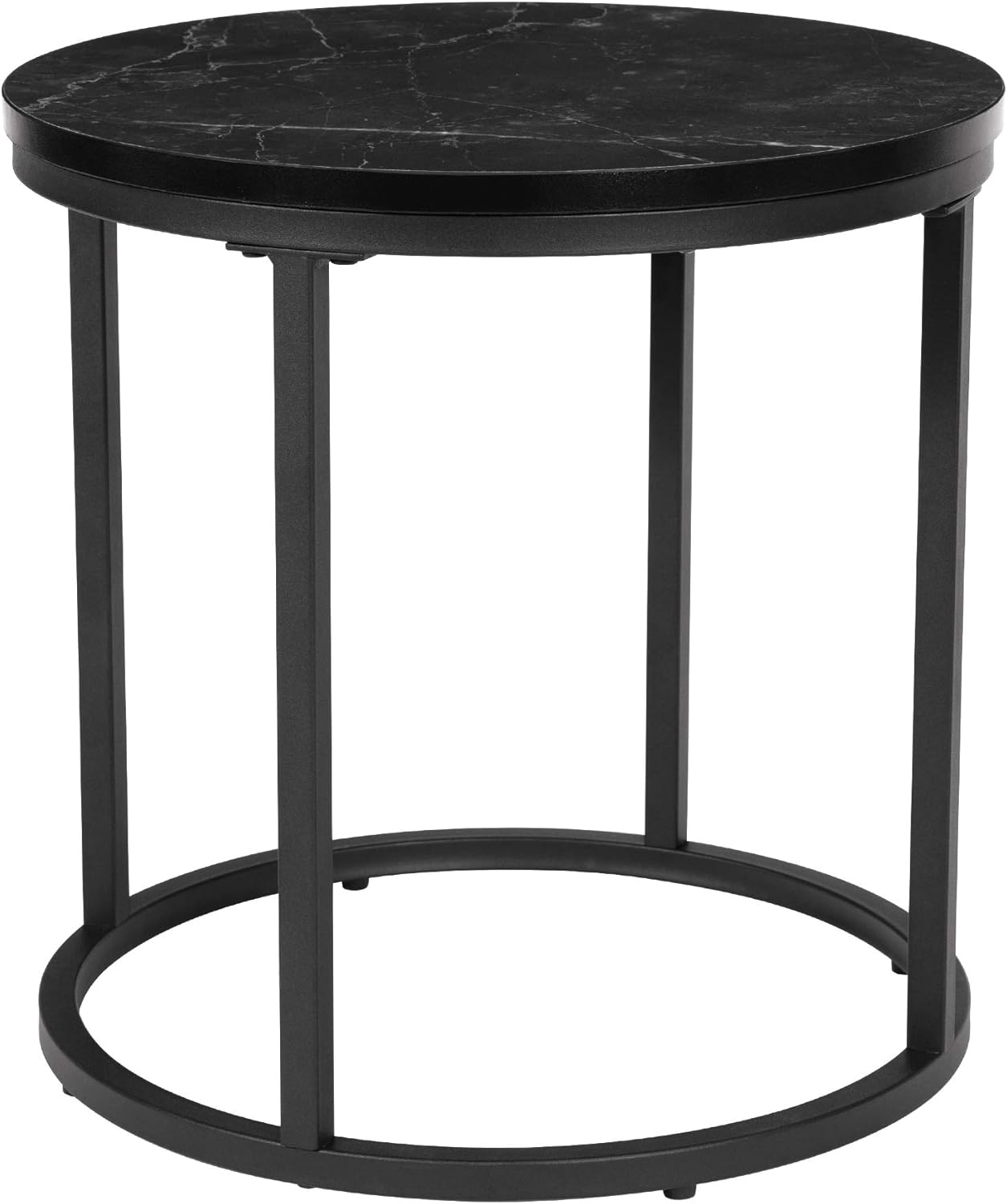 Black End Table Set of 2 P183