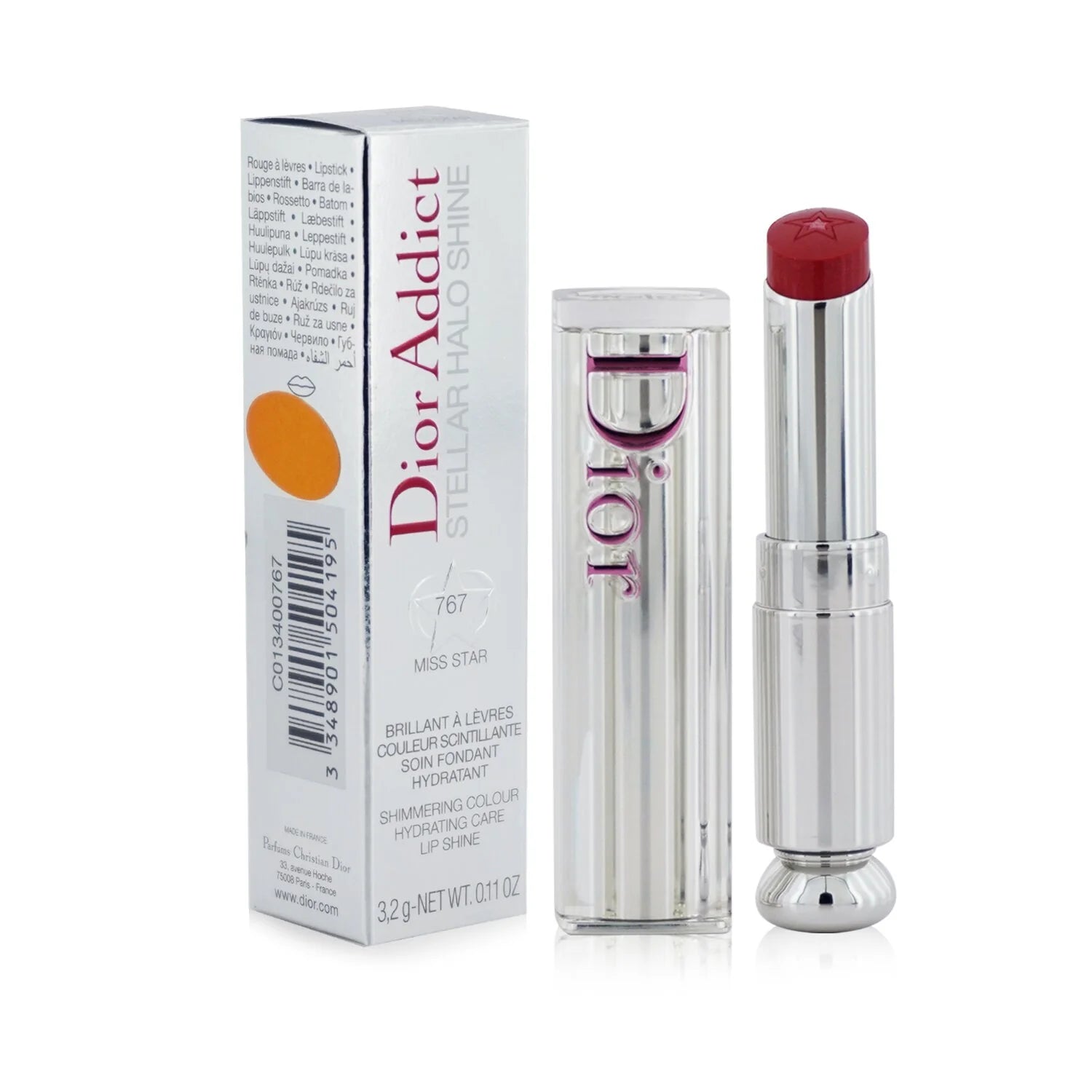 Dior Addict Stellar Halo Shine Lipstick - # 892 Daring Star 3.2g/0.11oz T1260
