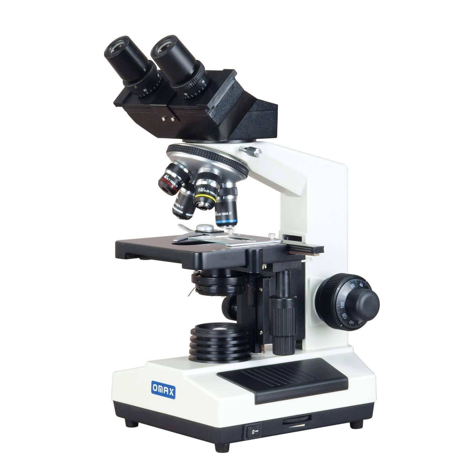 40X-1600X Compound Binocular Microscope with Aluminum Carrying Case R39719