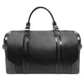 Black Leather Duffel D358519