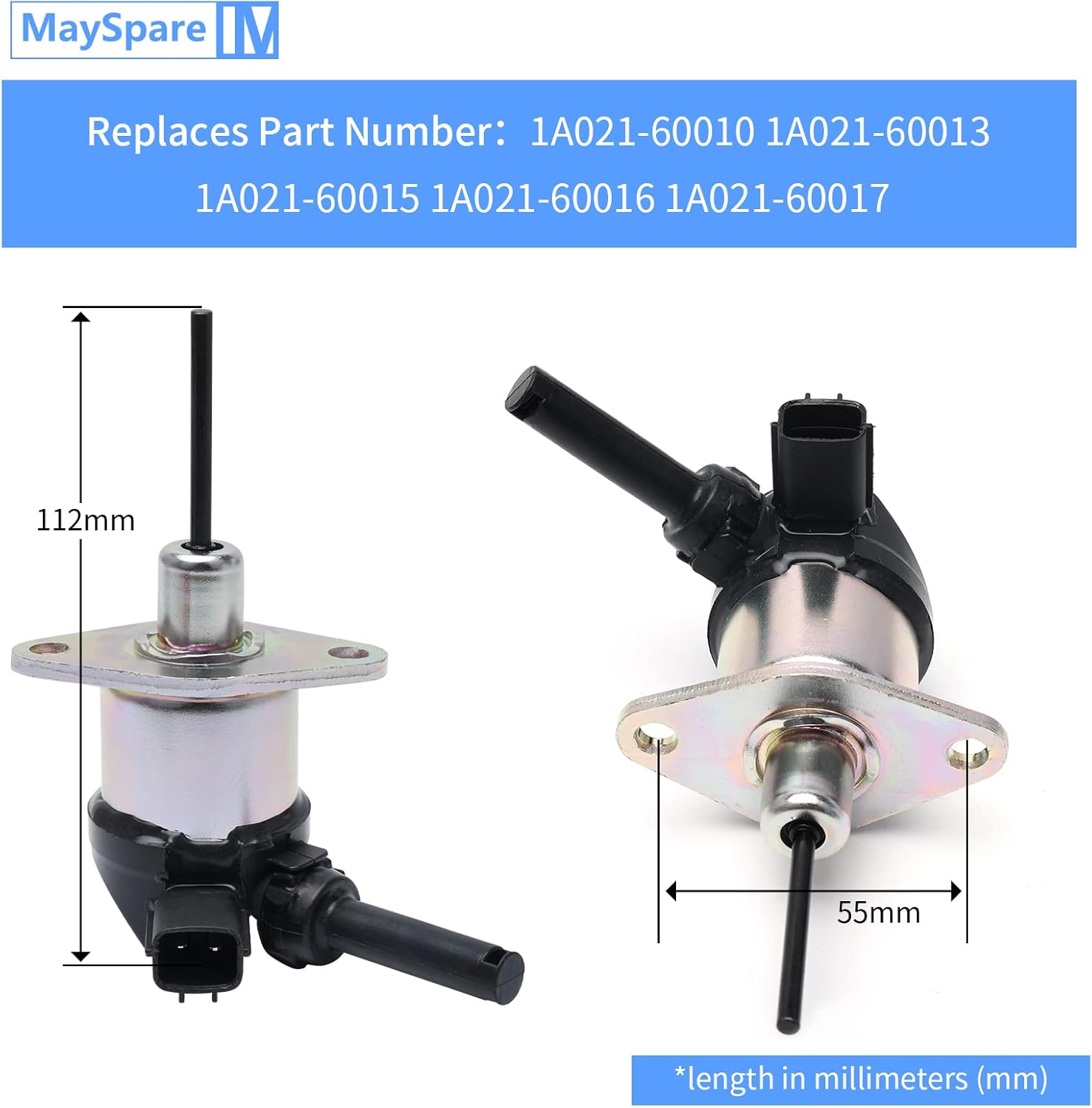 Fuel Shut Off Solenoid Pack of 2 I979193