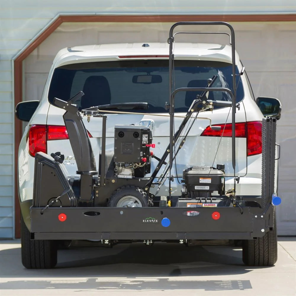 Heavy Duty Folding Hitch Cargo Carrier Basket X923366