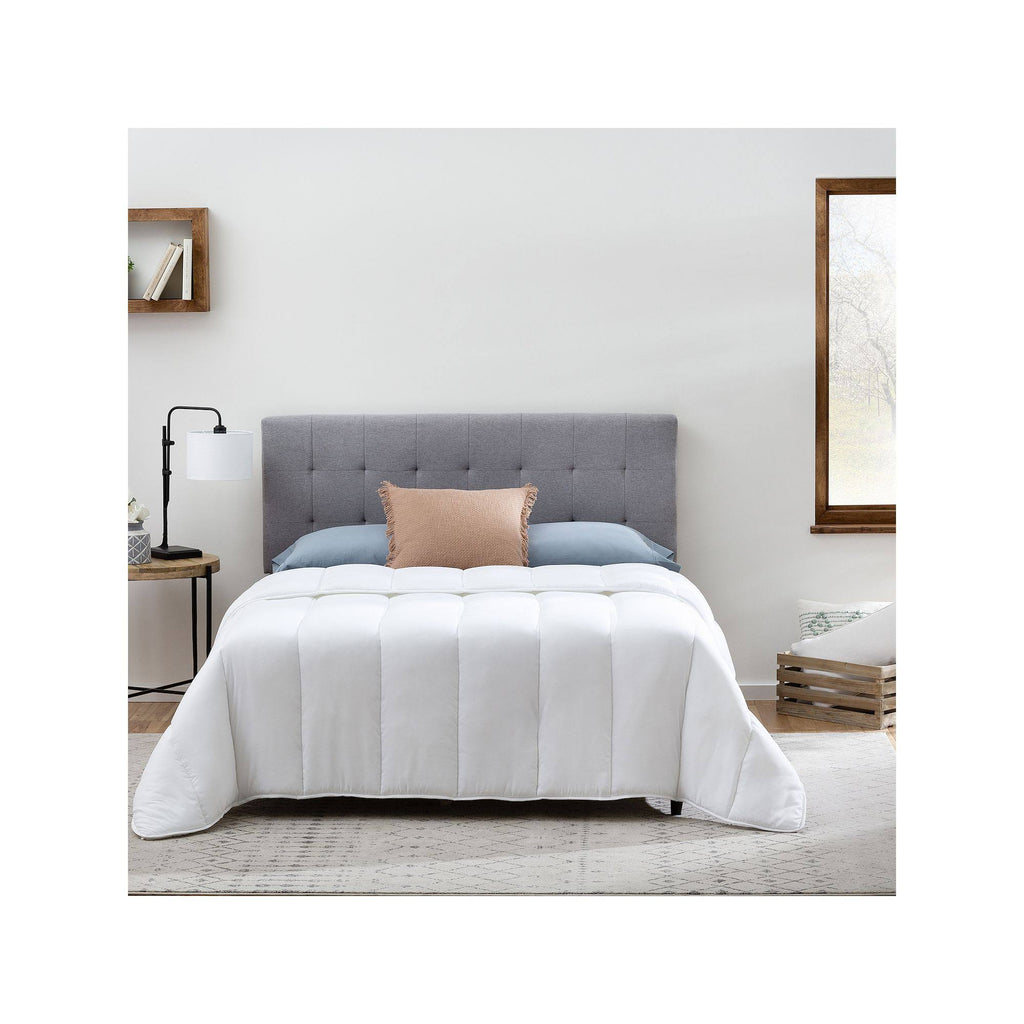 King Size White Microfiber Comforter R470