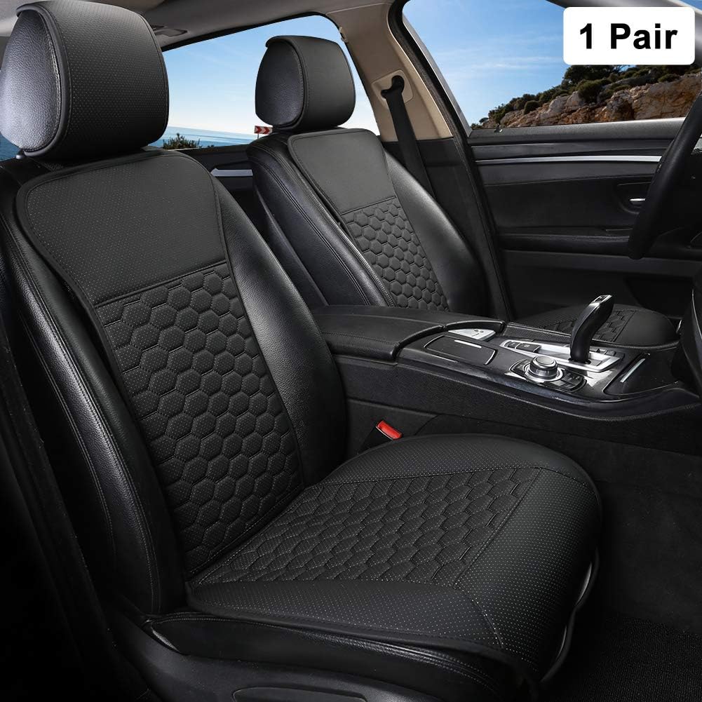 Grey PU Leather Car Seat Covers A380200