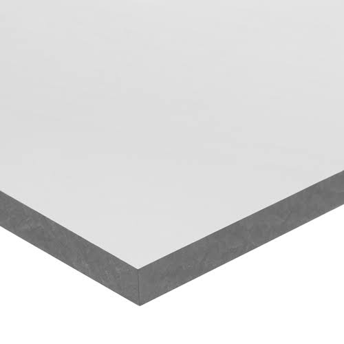 PVC Plastic Sheet 1/2 Thick x 12 Wide x 48 Long Y827