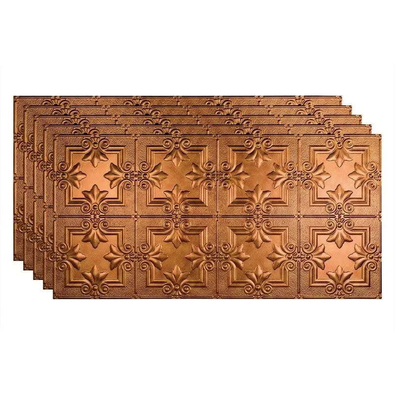 Antique Bronze Glue Up Ceiling Tile 5 Pack H488198
