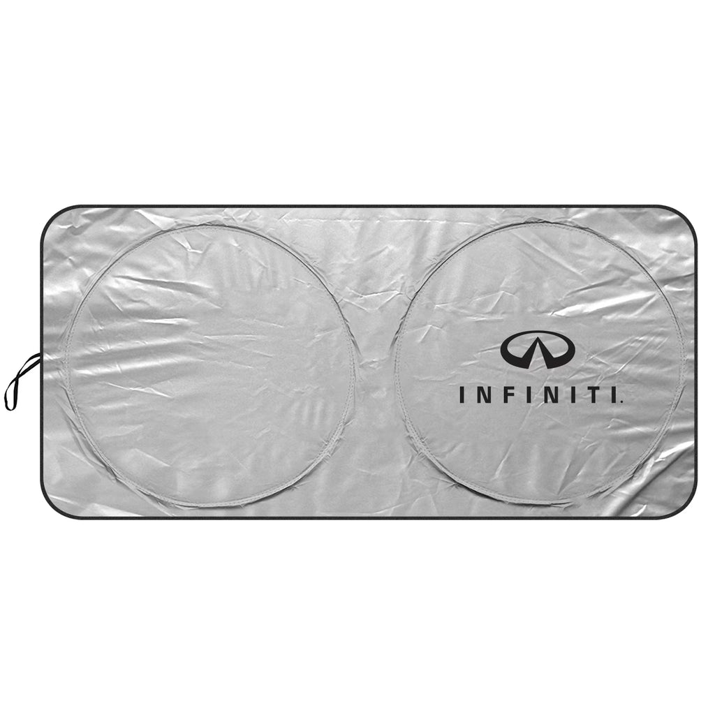 Silver Reflective Fabric Windshield Sun Shade F6705