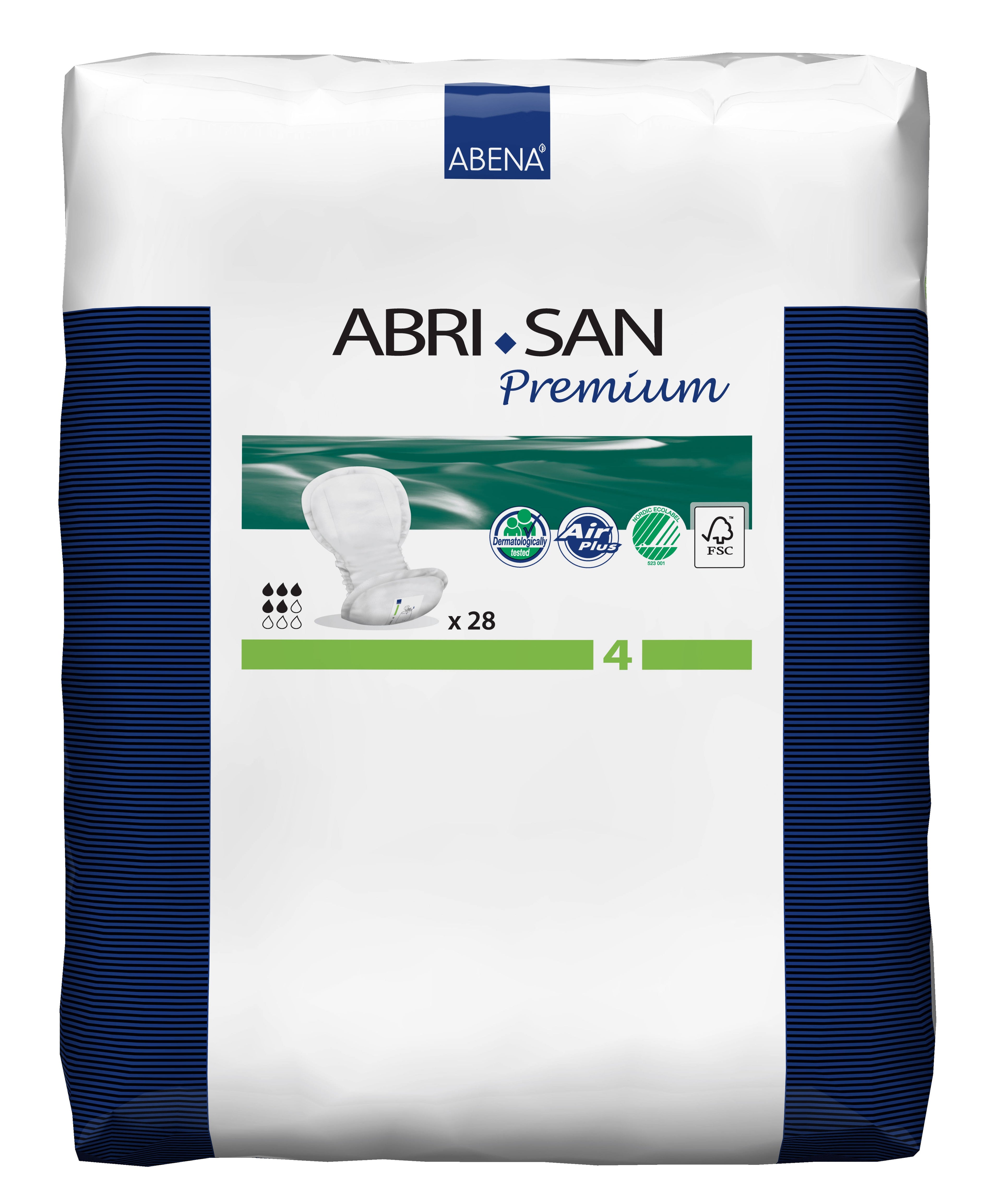 4 Bladder Control Pad, 17-inch Length; Case of 168 Y7320