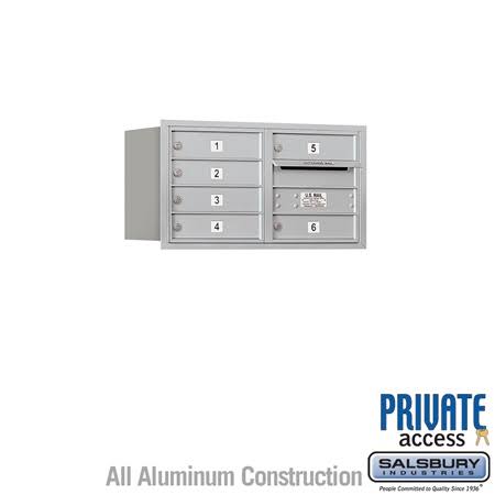 4C Horizontal Mailbox, Sandstone G4529