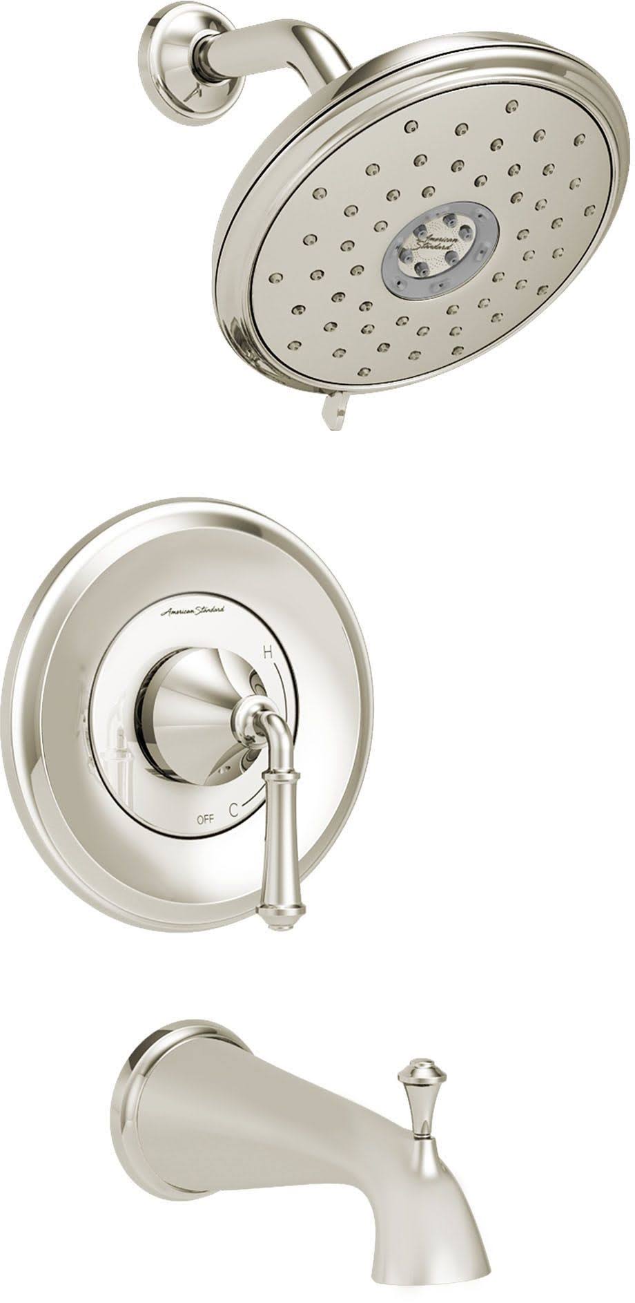 Polished Nickel Tub and Shower Trim Package U65571