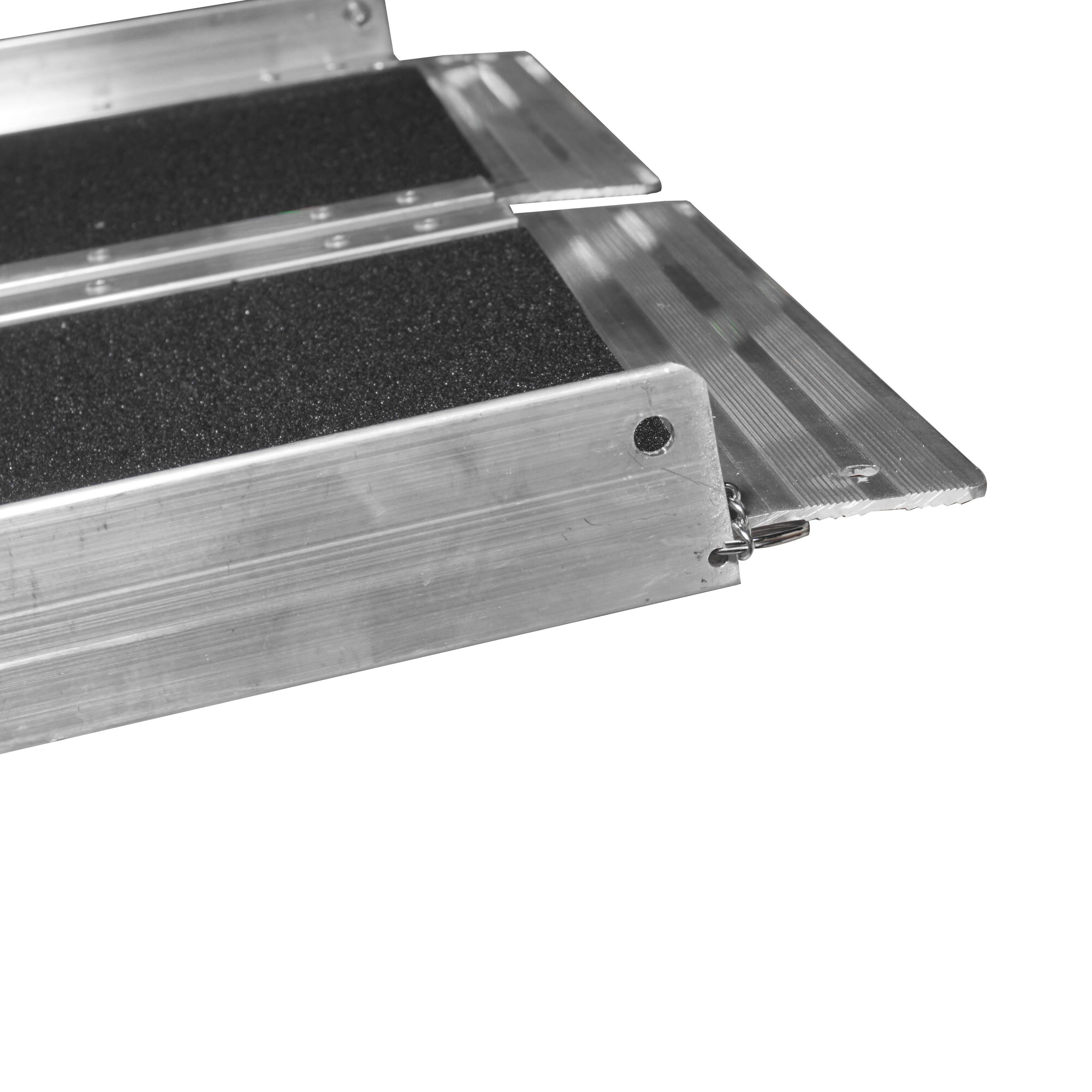 Aluminum Multifold Wheelchair Scooter Mobility Ramp Portable 72x22 D655