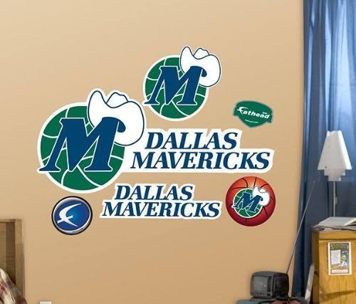 Dallas Mavericks Classic Logo Wall Decals U7486