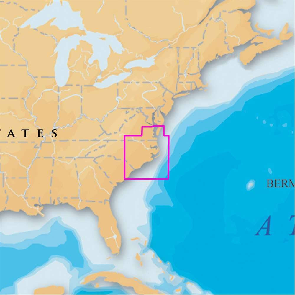 Navionics Platinum+ North Carolina on CF J8622